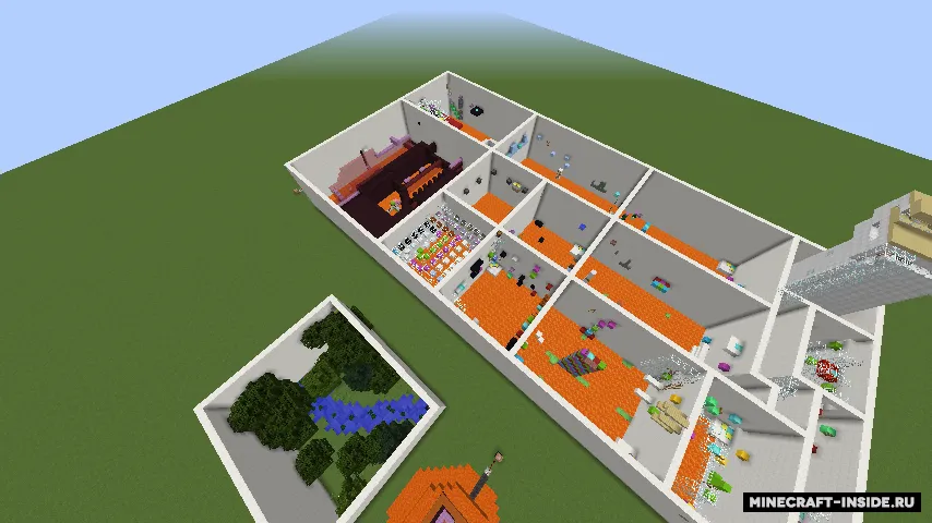 Sprint Lava Parkour 6 — Minecraft xarita, rasm 2