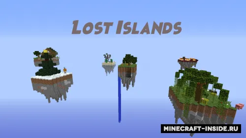 Lost Islands — Minecraft xarita, rasm 1