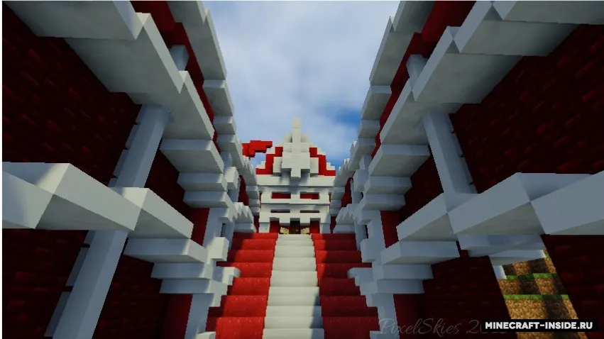 Jen's Cloud Quest — Minecraft xarita, rasm 2