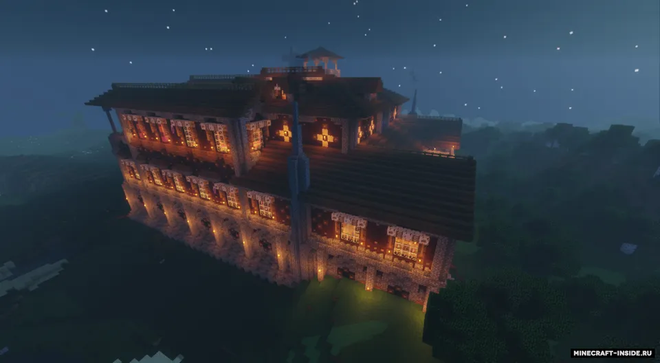 Woodland Mansion Transformation — Minecraft xarita, rasm 6