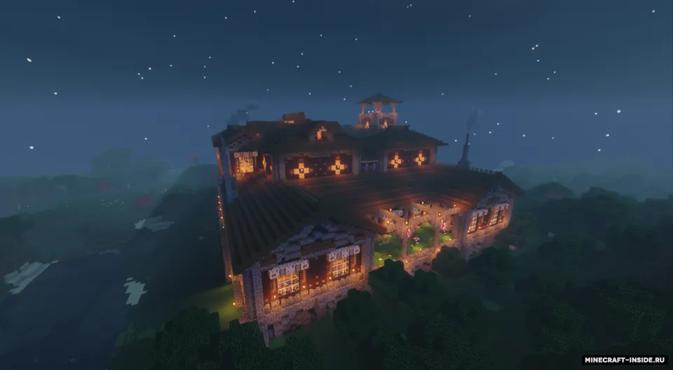 Woodland Mansion Transformation — Minecraft xarita, rasm 7