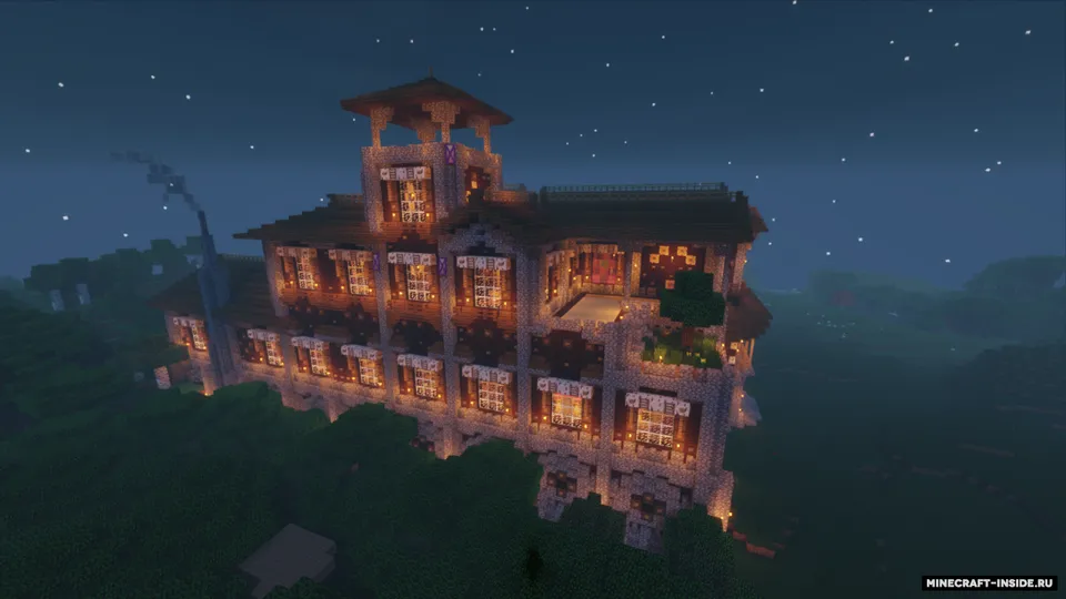 Woodland Mansion Transformation — Minecraft xarita, rasm 8
