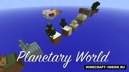 Planetary World — Minecraft xarita, rasm 1