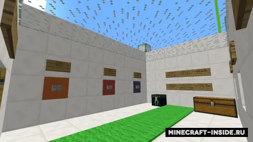 Domino sinovlari — Minecraft xarita, rasm 1
