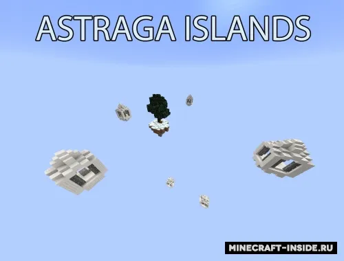 Astraga Islands — Minecraft xarita, rasm 1