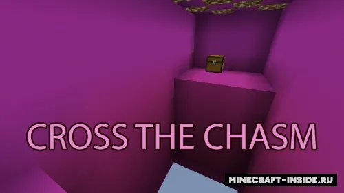 Cross the Chasm — Minecraft xarita, rasm 1