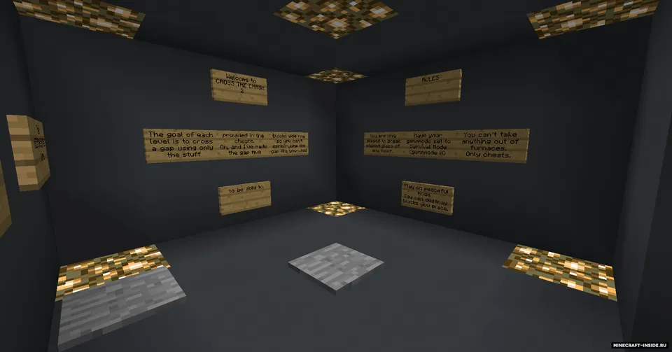 Cross the Chasm — Minecraft xarita, rasm 5