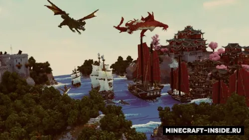 Clash of Cultures — Minecraft xarita, rasm 1