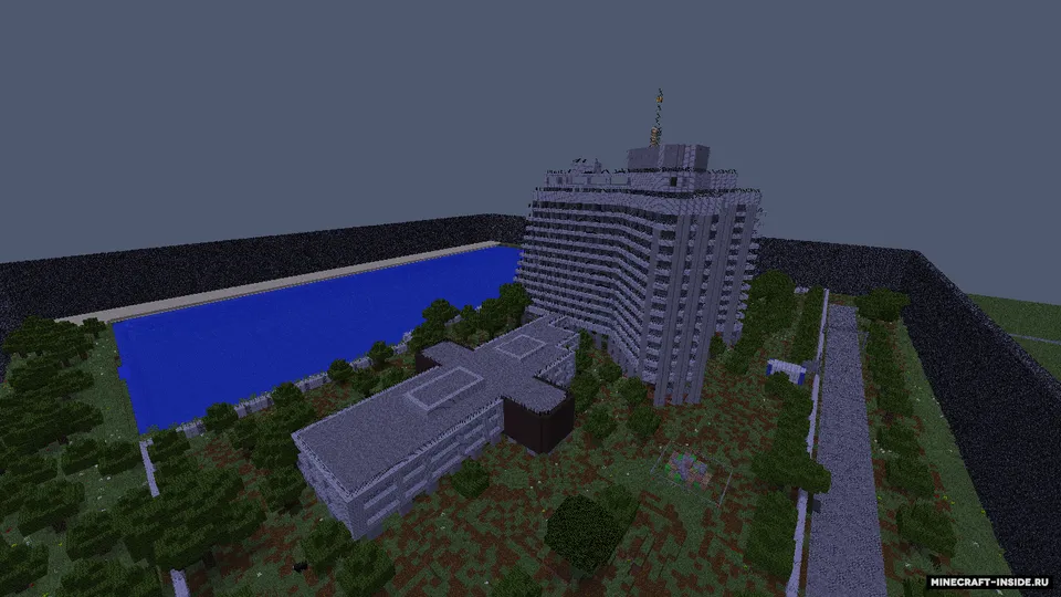 Tashlandiq Dnepropetrovsk "Parus" mehmonxonasi — Minecraft xarita, rasm 3