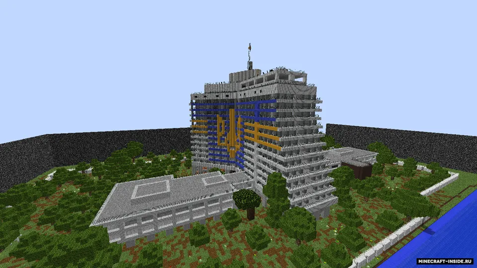 Tashlandiq Dnepropetrovsk "Parus" mehmonxonasi — Minecraft xarita, rasm 7