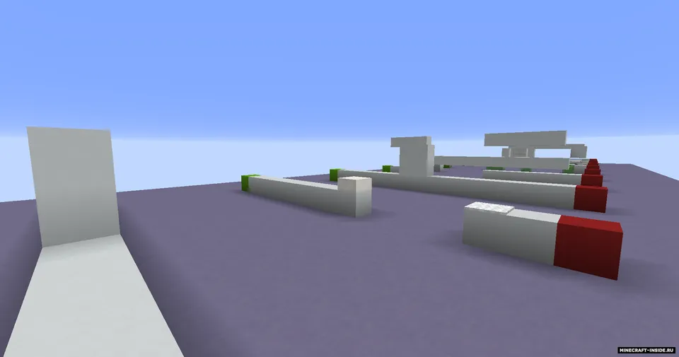 Hard Parkour — Minecraft xarita, rasm 1
