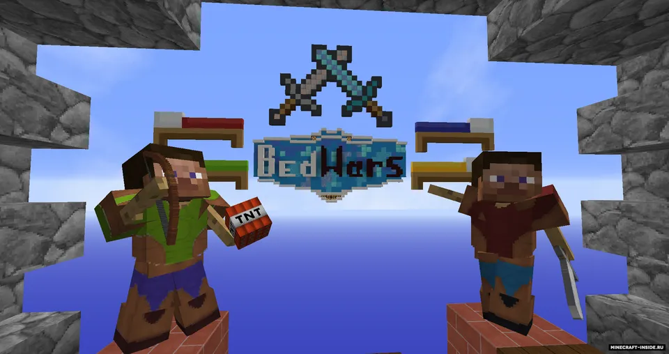 BedWars by razzor-409 — Minecraft xarita, rasm 6