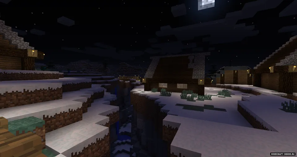 Qishki hovli — Minecraft xarita, rasm 2