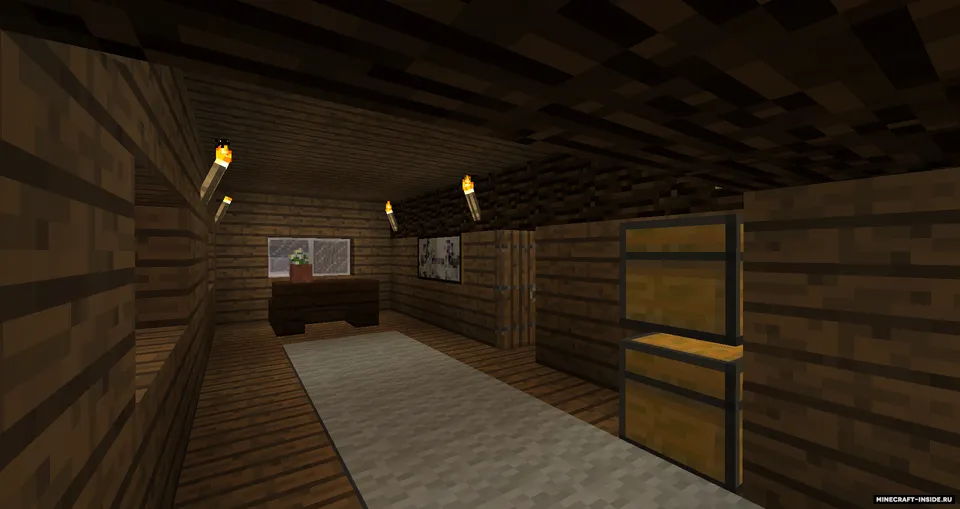 Qishki hovli — Minecraft xarita, rasm 4