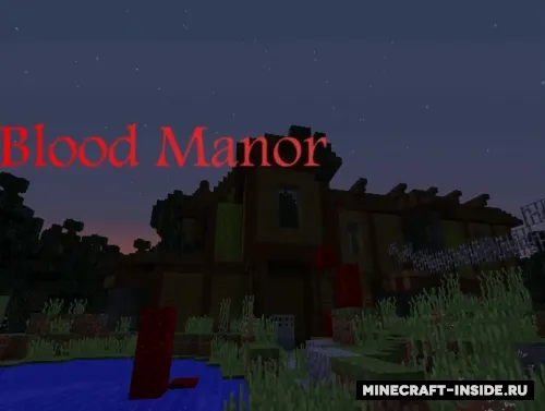 Blood Manor — Minecraft xarita, rasm 1