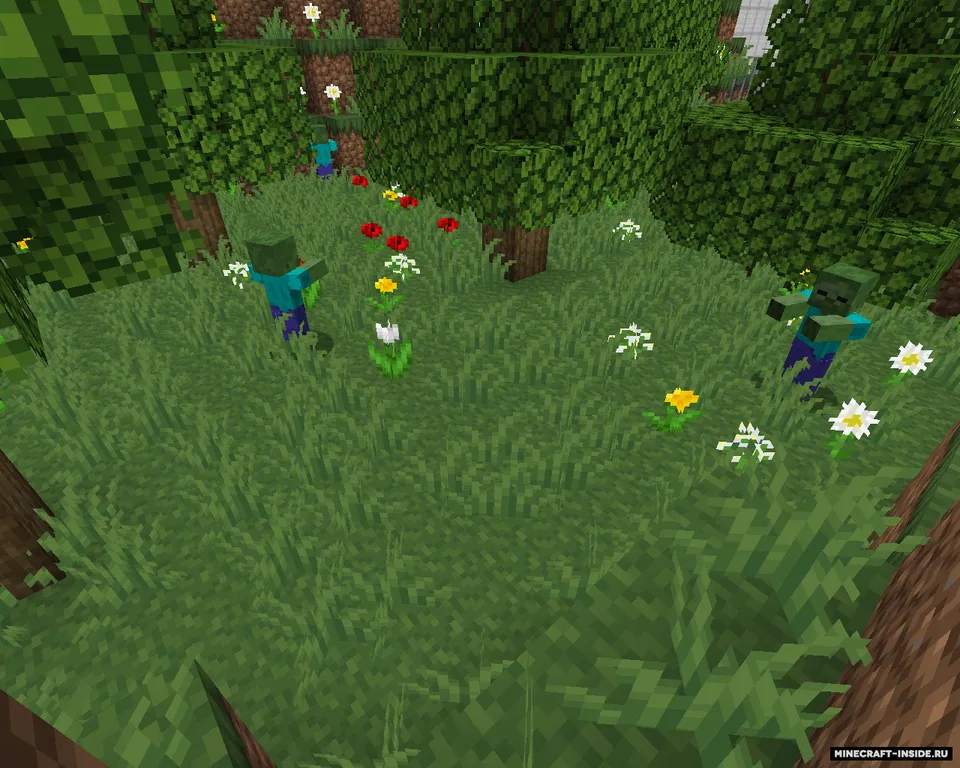 Zombo-kesish Qism - 1 Boshlanish — Minecraft xarita, rasm 3