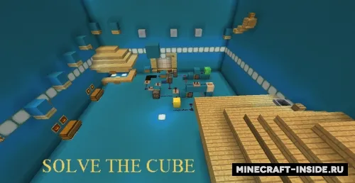 Solve The Cube — Minecraft xarita, rasm 1