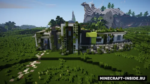 Small Modern House — Minecraft xarita, rasm 1