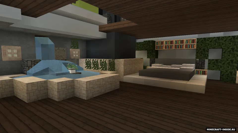 Small Modern House — Minecraft xarita, rasm 2