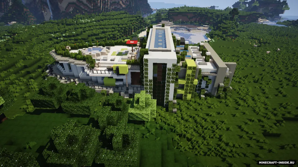 Small Modern House — Minecraft xarita, rasm 8