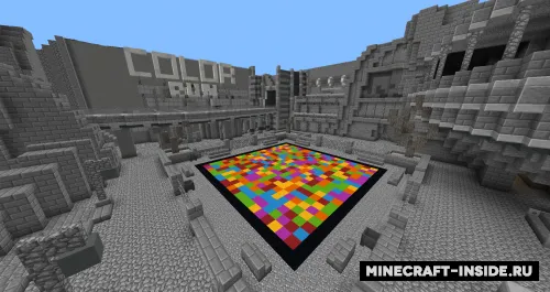 Color Run — Minecraft xarita, rasm 1