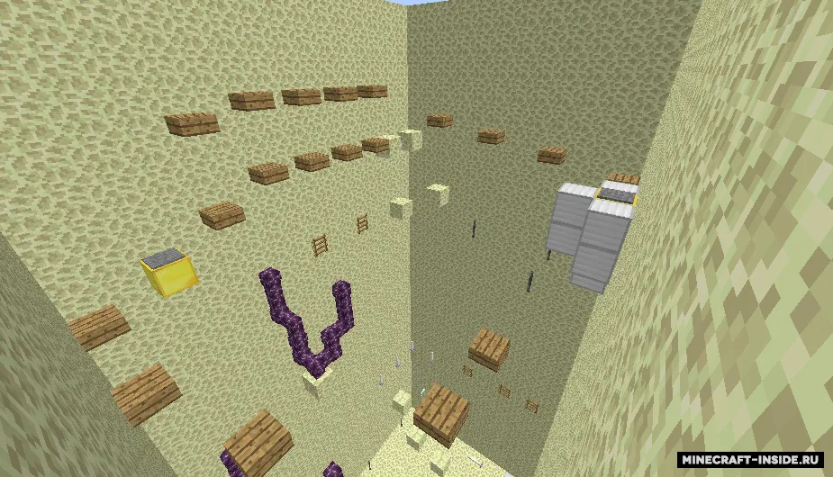 Parkur olami — Minecraft xarita, rasm 2