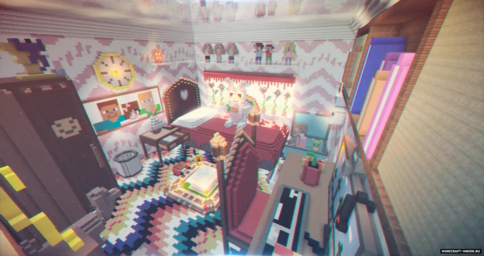 Big House: Little Buttons — Minecraft xarita, rasm 2
