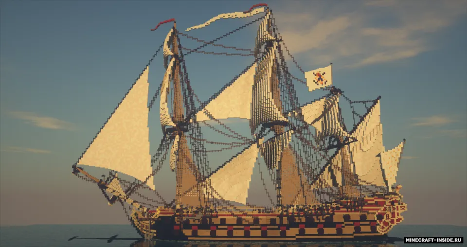 Le Fleuron 1729 — Minecraft xarita, rasm 2