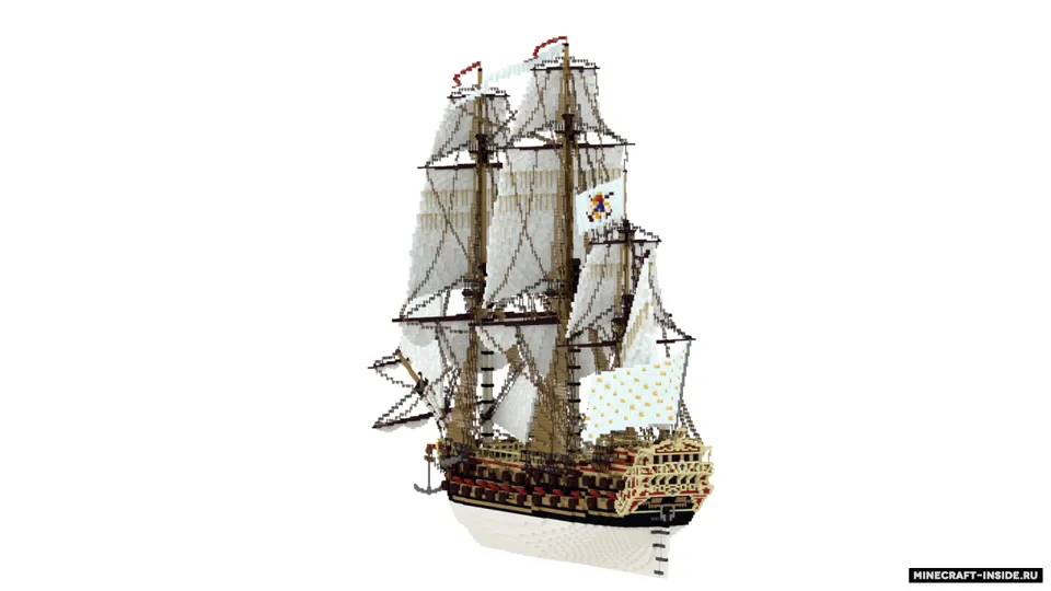 Le Fleuron 1729 — Minecraft xarita, rasm 3