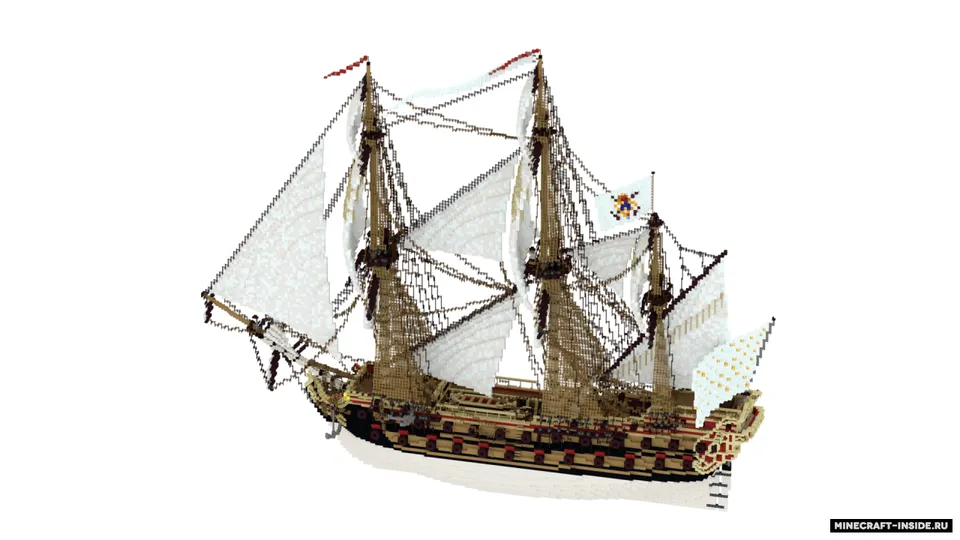 Le Fleuron 1729 — Minecraft xarita, rasm 4