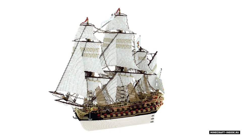 Le Fleuron 1729 — Minecraft xarita, rasm 5