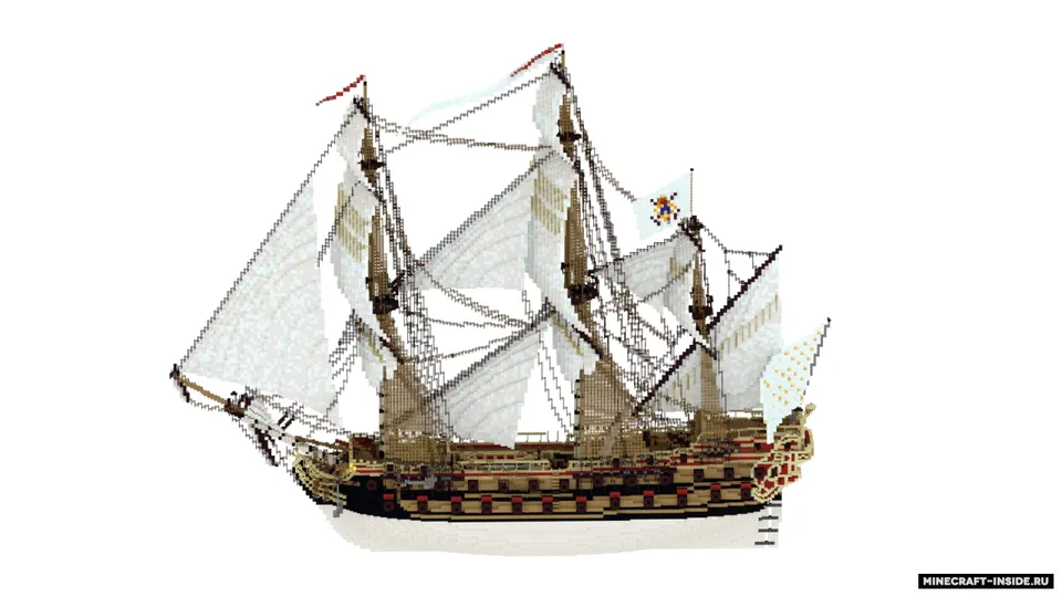 Le Fleuron 1729 — Minecraft xarita, rasm 7