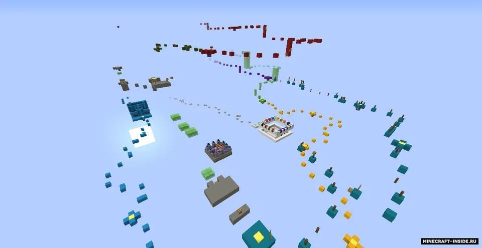 Concrete Parkour — Minecraft xarita, rasm 3