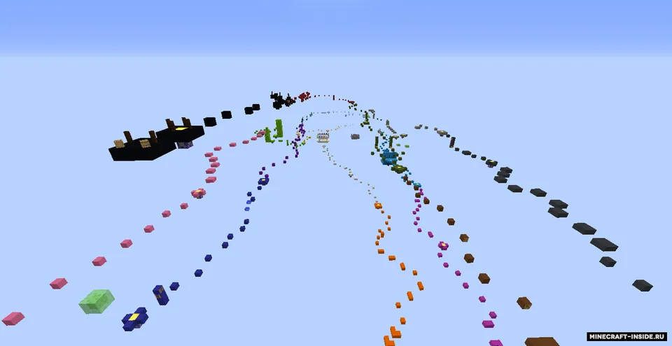 Concrete Parkour — Minecraft xarita, rasm 4
