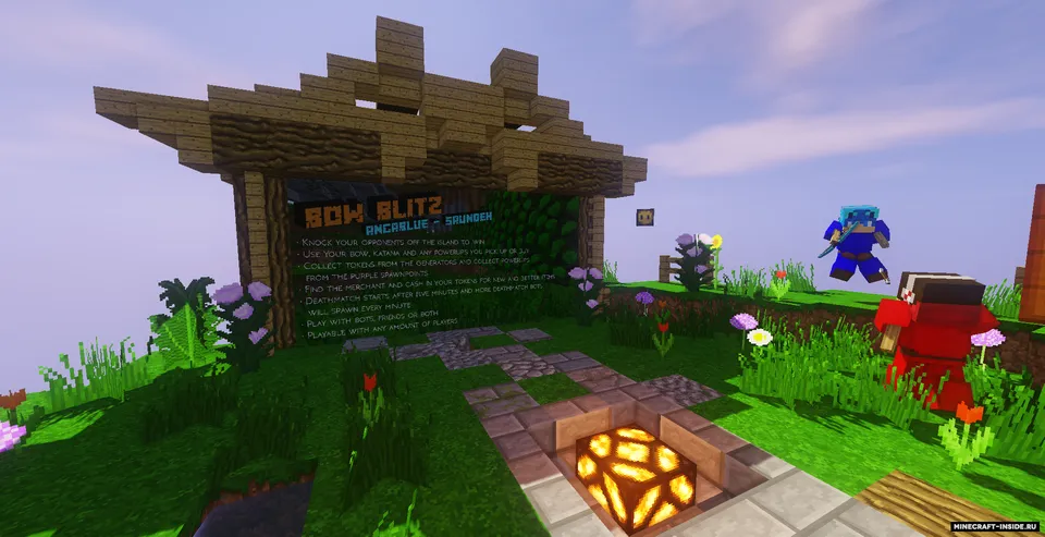 Bow Blitz — Minecraft xarita, rasm 2