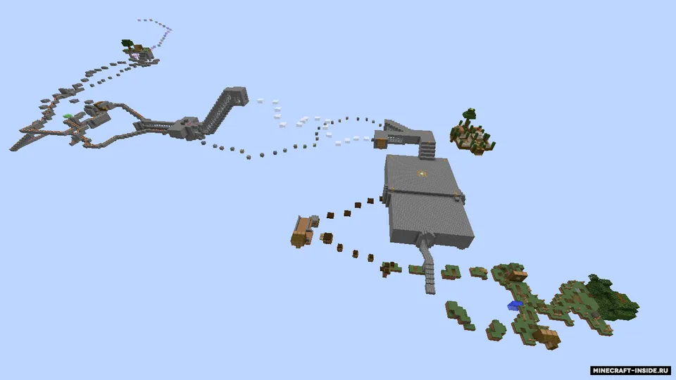 Dreamwork Teamwork Parkour — Minecraft xarita, rasm 5