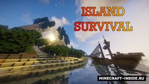 Island Survival — Minecraft xarita, rasm 1