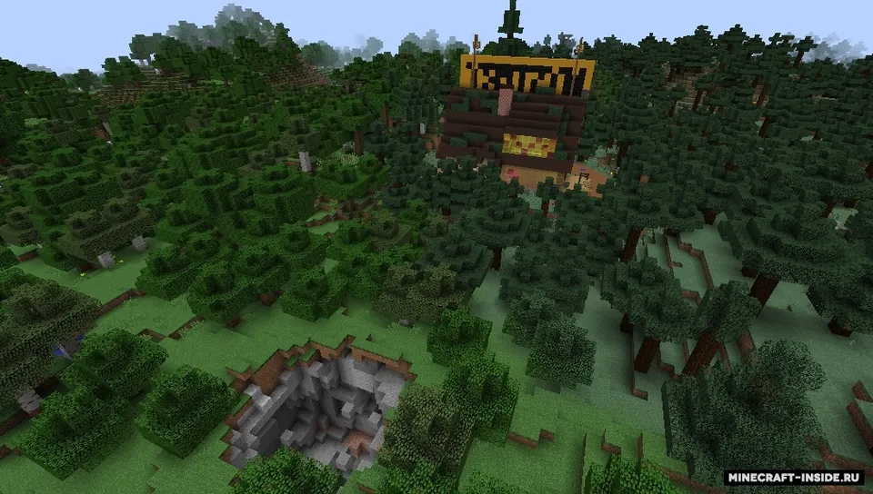 Gravity Falls - Meyblning yo'qolishi — Minecraft xarita, rasm 3
