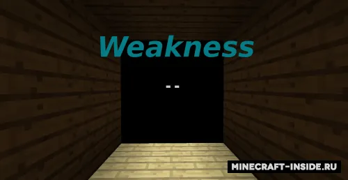 Weakness — Minecraft xarita, rasm 1