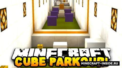 The Parkour Cube — Minecraft xarita, rasm 1
