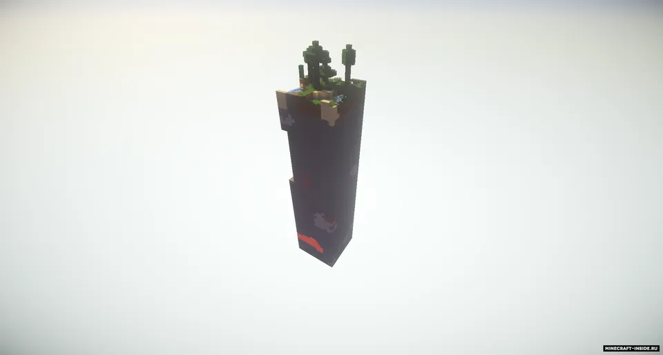 1 Chunk Survival — Minecraft xarita, rasm 2