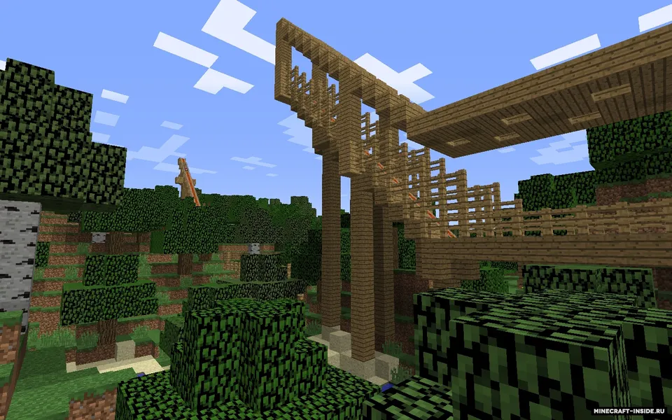 Samolyot qulashi — Minecraft xarita, rasm 3