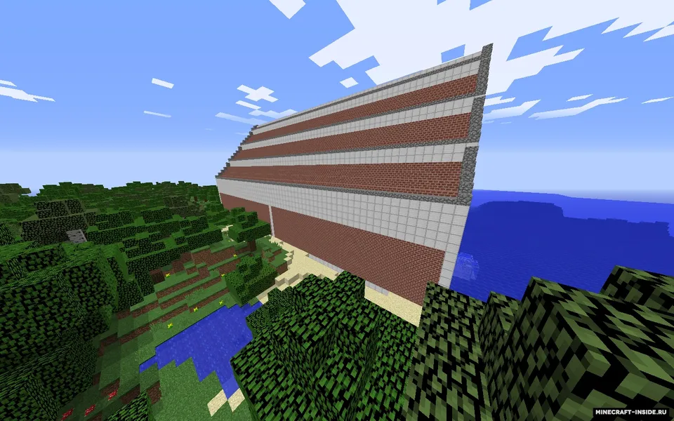 Samolyot qulashi — Minecraft xarita, rasm 6