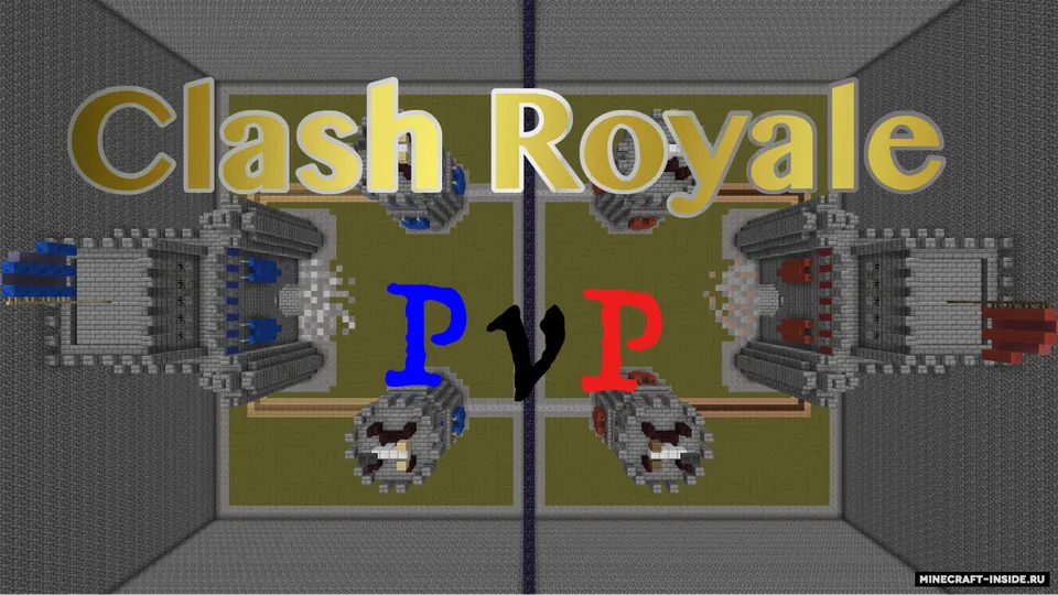Clash Royale PvP — Minecraft xarita, rasm 2