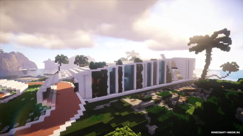 Modern House Of Beach — Minecraft xarita, rasm 4