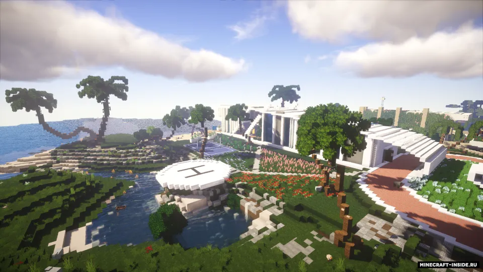 Modern House Of Beach — Minecraft xarita, rasm 5