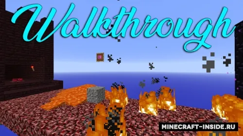 WalkThrough — Minecraft xarita, rasm 1