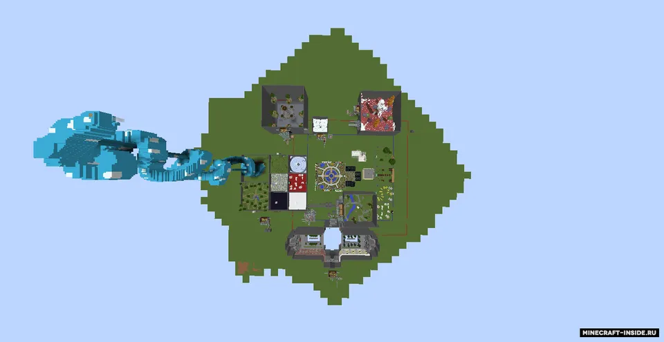 Minigames4Fun — Minecraft xarita, rasm 4