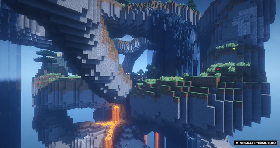 Flying Islands: Branches — Minecraft xarita, rasm 5