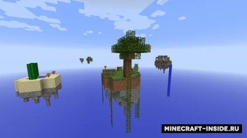 SkyAdventures — Minecraft xarita, rasm 1